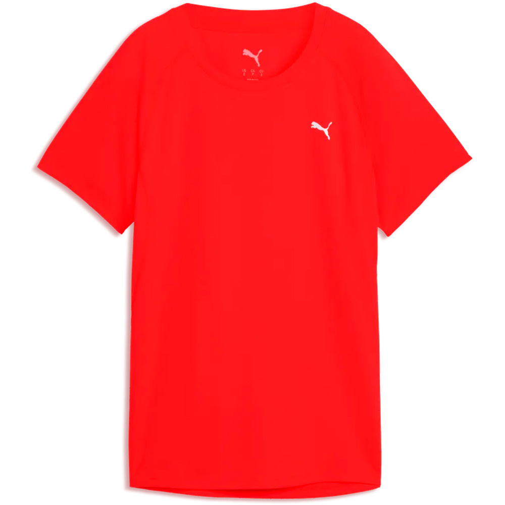 Puma camiseta entrenamiento manga corta mujer W RUN VELOCITY TEE vista frontal