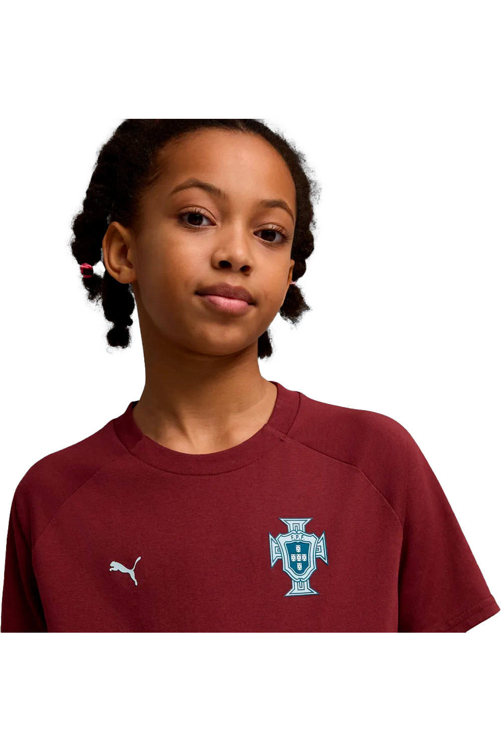 Puma camiseta entrenamiento niño FPF PUMATECH Pocket vista detalle