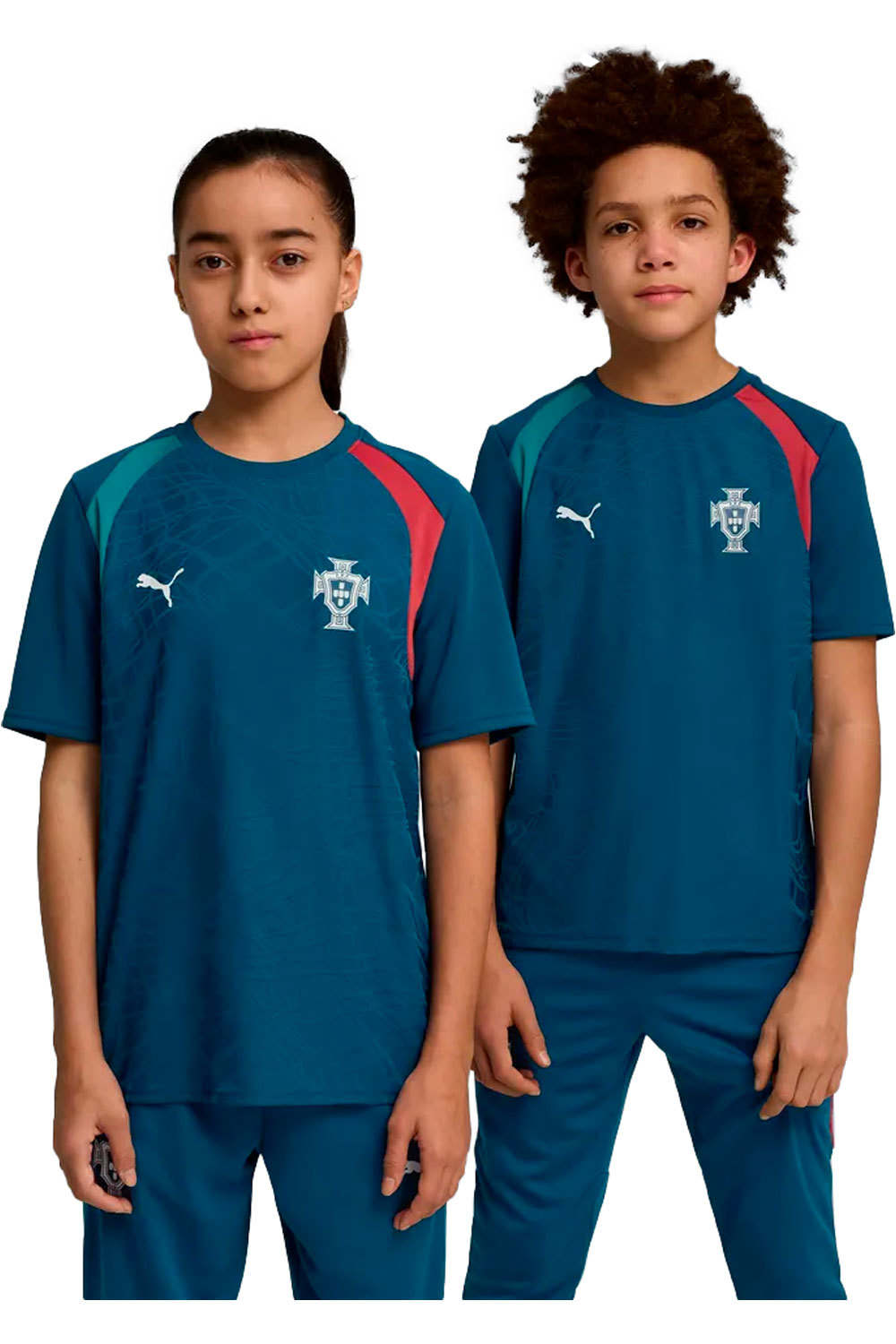 Puma camiseta entrenamiento niño FPF Training Jersey vista frontal