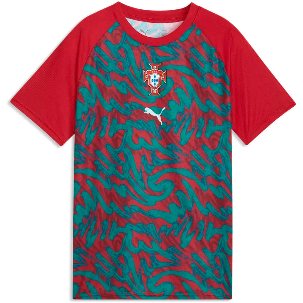Puma camiseta entrenamiento niño FPF Warm Up Jersey J 03