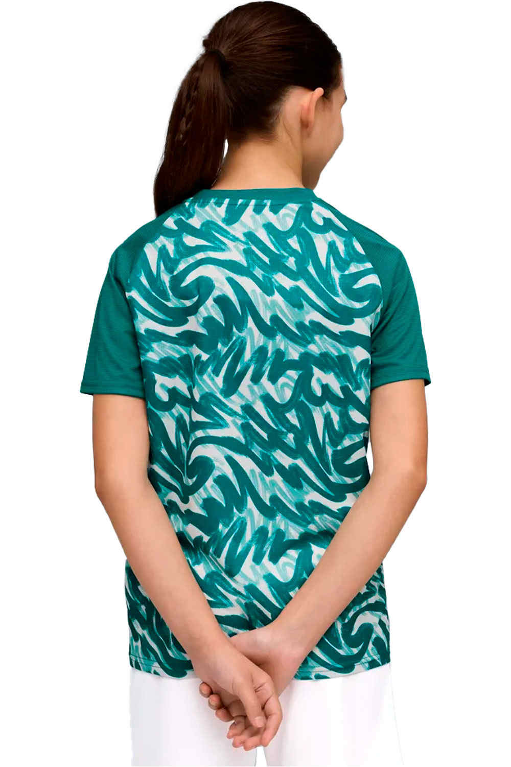 Puma camiseta entrenamiento niño FPF Warm Up Jersey J vista trasera