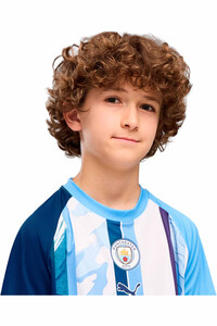 Puma camiseta entrenamiento niño MCFC Warm Up Jersey vista detalle