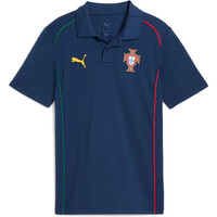 Puma camiseta entrenamiento niño PORTUGAL 25 Casuals Polo Jr vista frontal