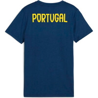 Puma camiseta entrenamiento niño PORTUGAL 25 Casuals Tee Jr 04