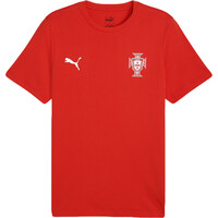 Puma camiseta entrenamiento niño PORTUGAL 25  ftblESS Tee Jr vista frontal