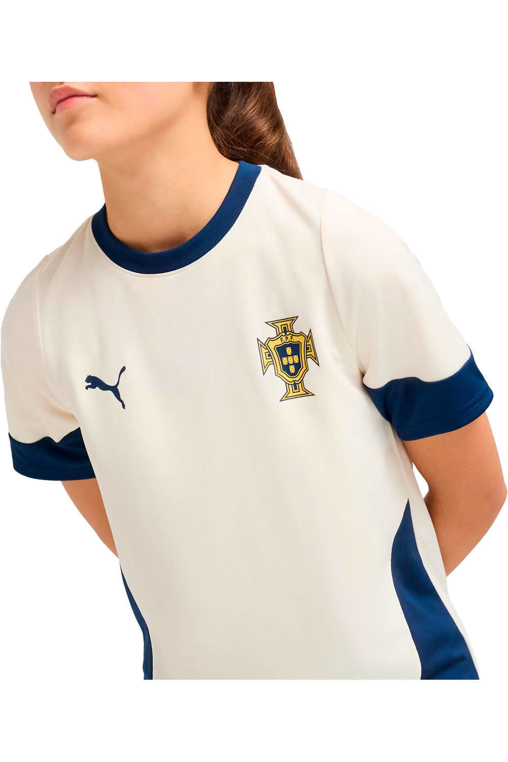 Puma camiseta entrenamiento niño PORTUGAL 25 Training Jersey Jr vista detalle