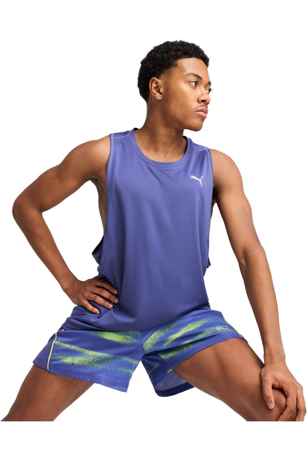 Puma camiseta entrenamiento sin mangas hombre M RUN VELOCITY TANK (POLY) vista frontal
