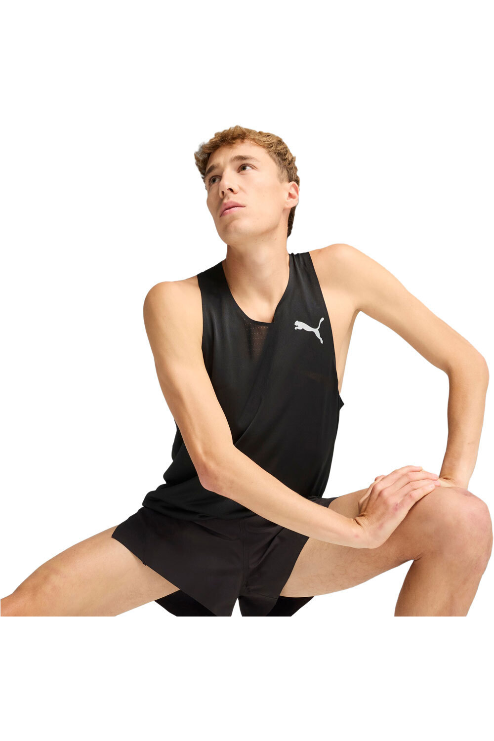 Puma camiseta entrenamiento tirantes hombre M RACEDAY ULTRASPUN vista frontal