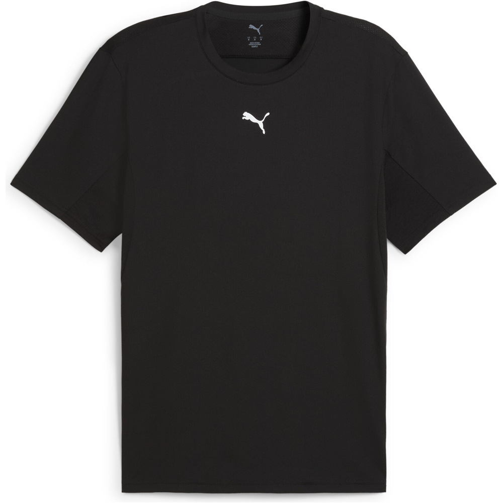 Puma camiseta fitness hombre M CLOUDSPUN SOFT BREATHABLE TEE vista detalle