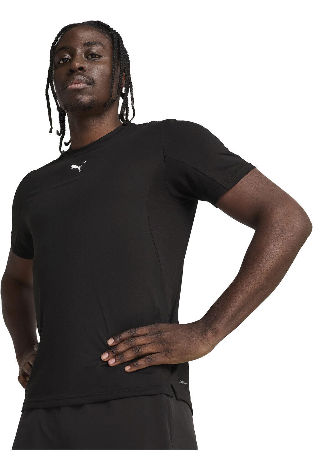 Puma camiseta fitness hombre M CLOUDSPUN SOFT BREATHABLE TEE vista frontal