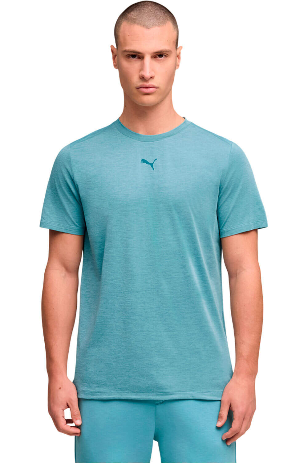 Puma camiseta fitness hombre M CLOUDSPUN TEE vista frontal