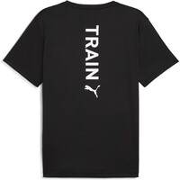 Puma camiseta fitness hombre M GRAPHICS TRAINING VERTICAL LOGO TEE 03