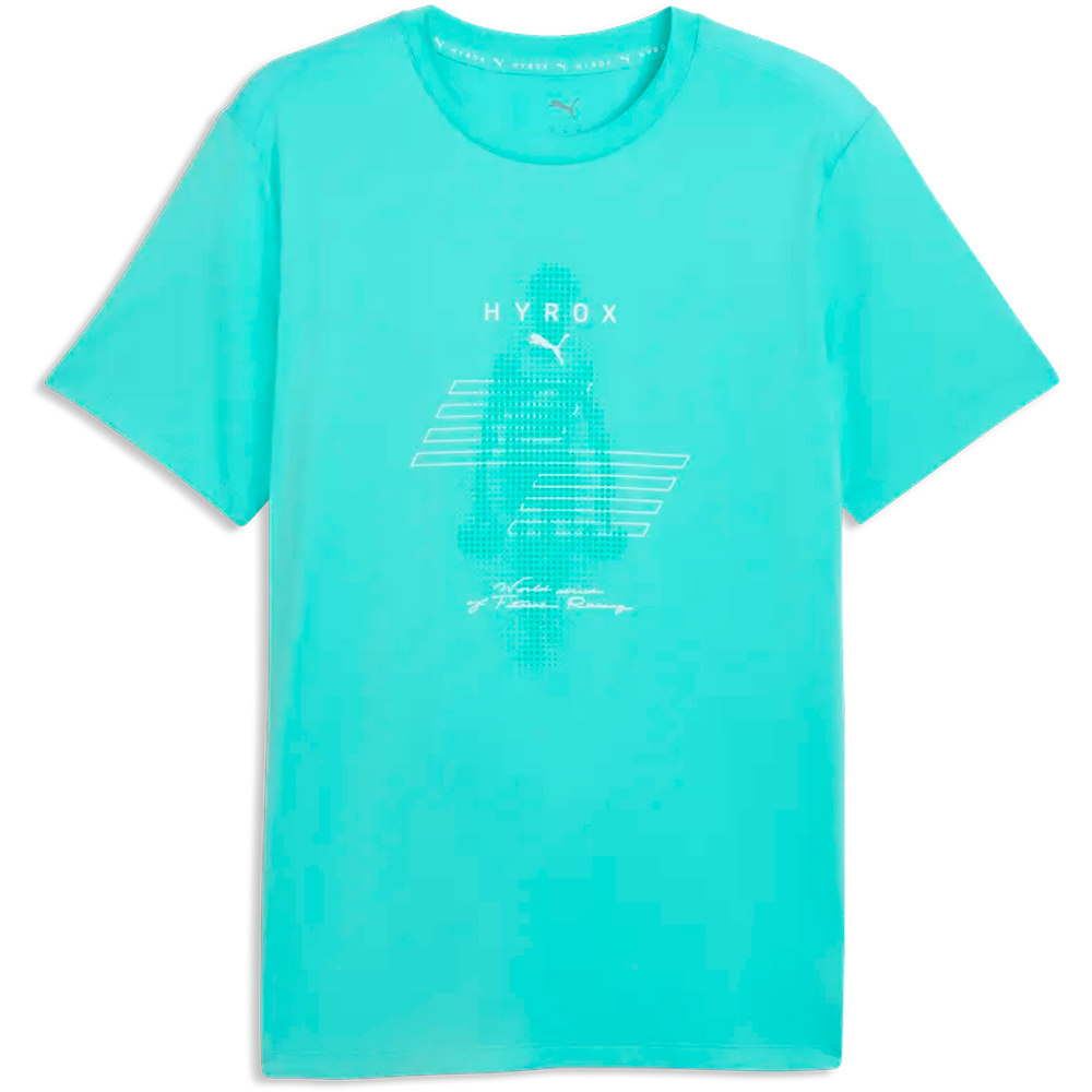 Puma camiseta fitness hombre M PUMA X HYROX CLOUD vista frontal