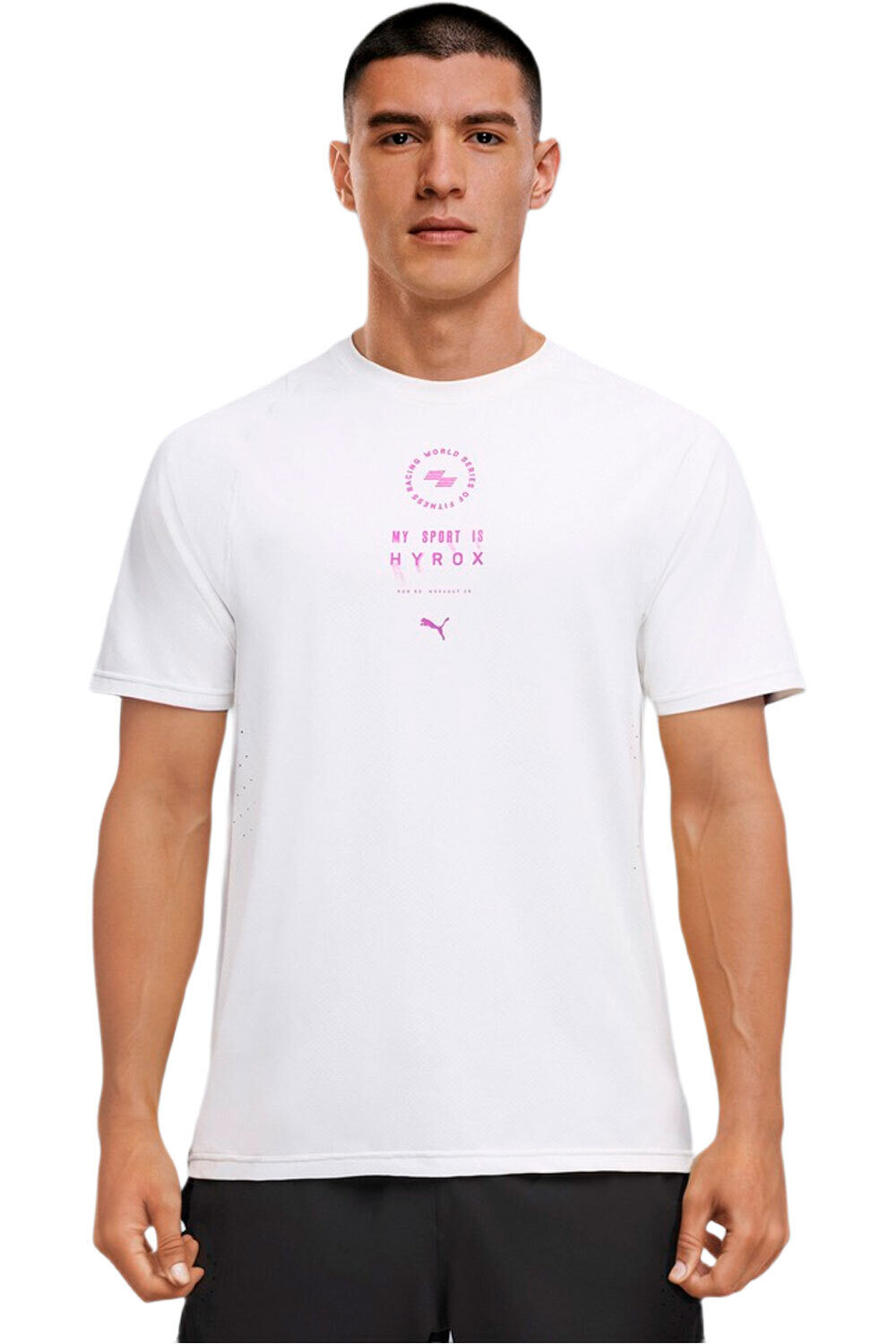 Puma camiseta fitness hombre M PUMA X HYROX DRYEL vista frontal