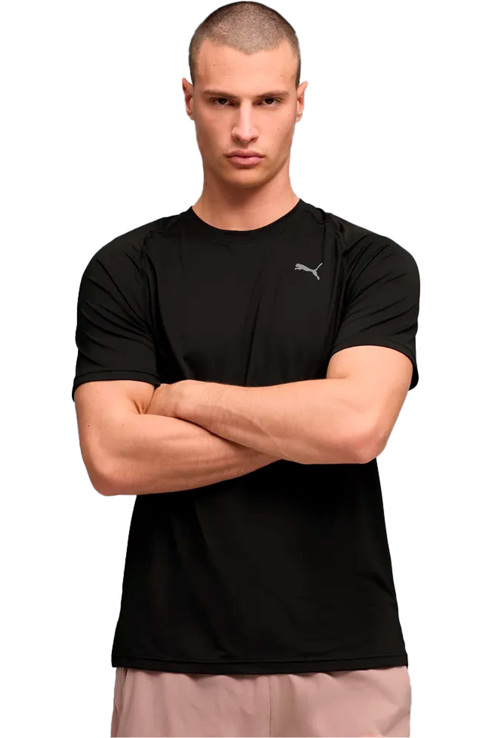 Puma camiseta fitness hombre M PWRMODE DRYELITE T vista frontal