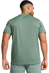 Puma camiseta fitness hombre M TAD ESSENTIAL HEATHER CAT TEE (CF larg vista trasera