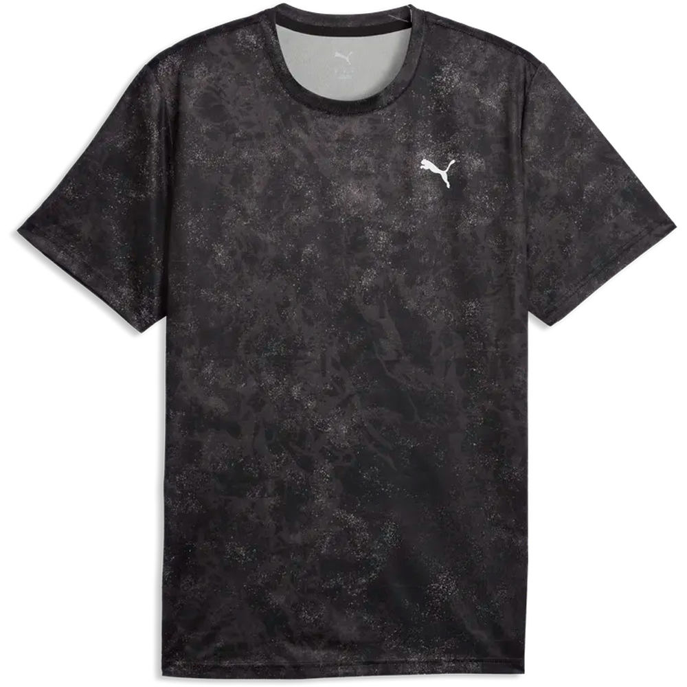 Puma camiseta fitness hombre M TAD ESSENTIALS AOP vista frontal