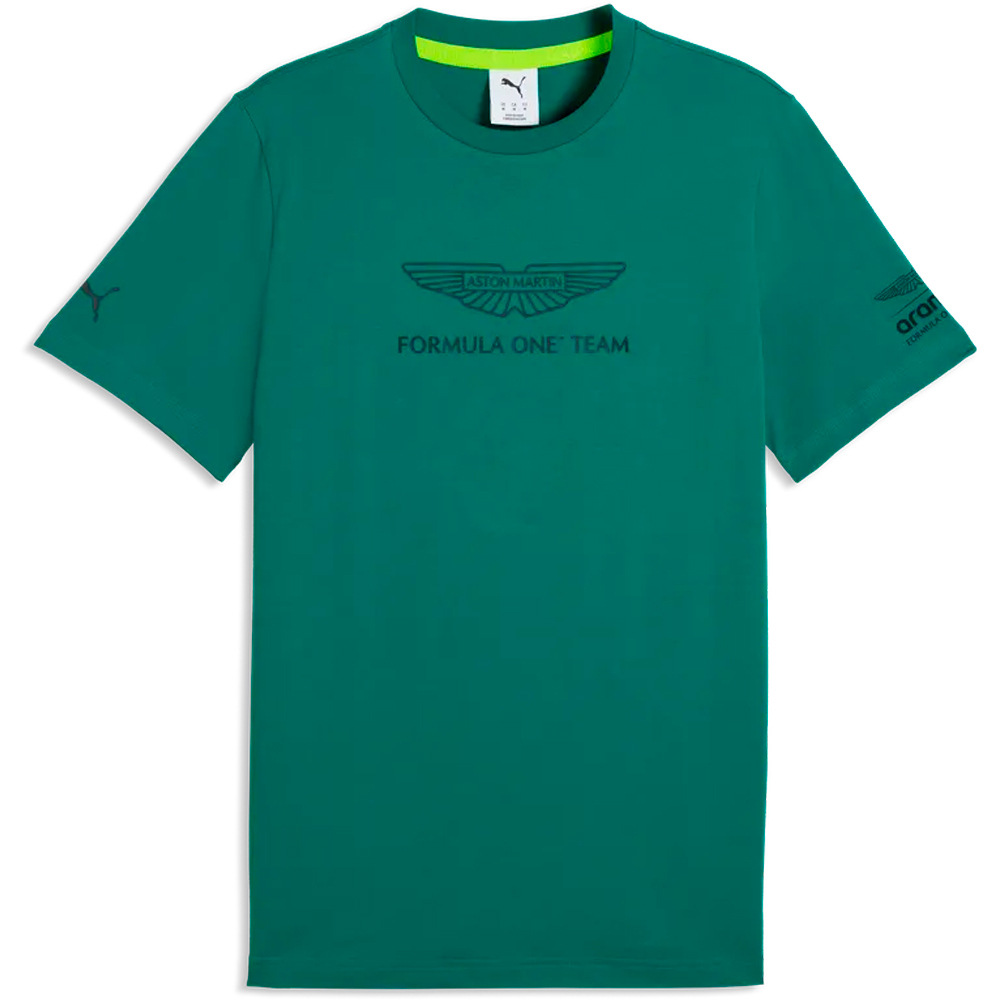 Puma camiseta manga corta hombre AMF1 Essential Big L vista detalle