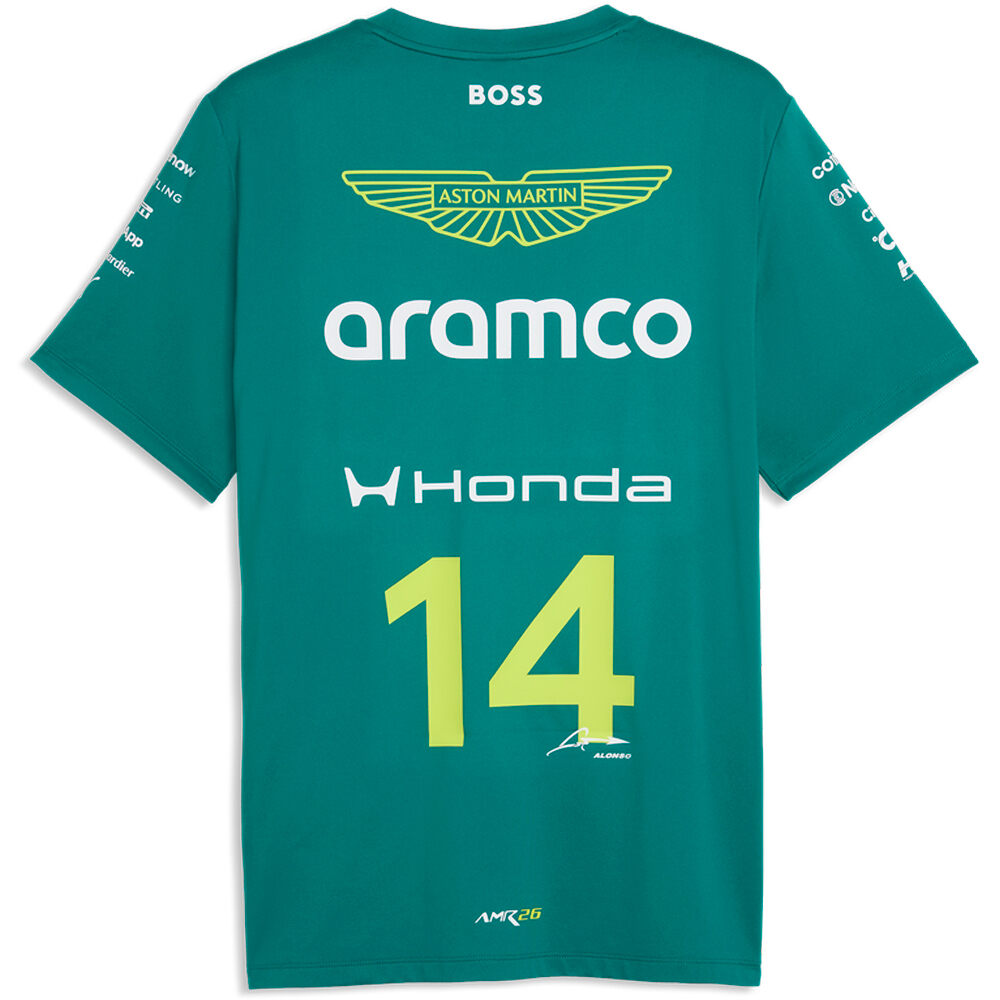 Puma camiseta manga corta hombre AMF1 Replica Alonso 03