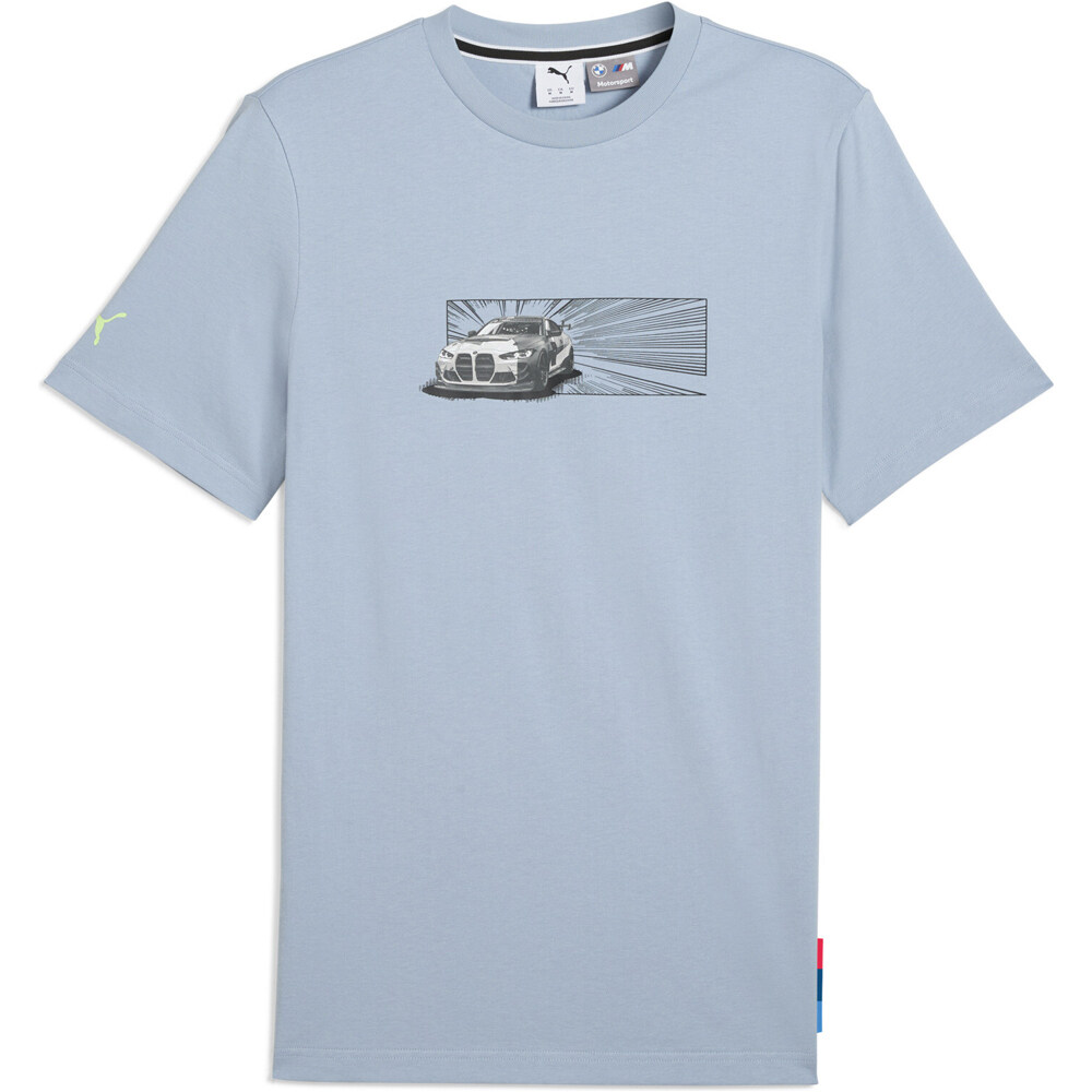 Puma camiseta manga corta hombre BMW MMS CAR GRAPHIC TEE vista detalle
