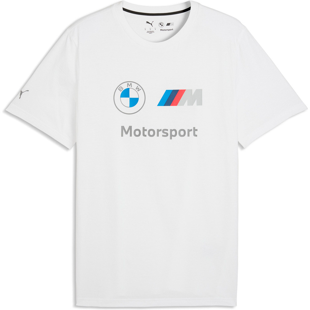 Puma camiseta manga corta hombre BMW MMS Ess Logo Tee vista detalle