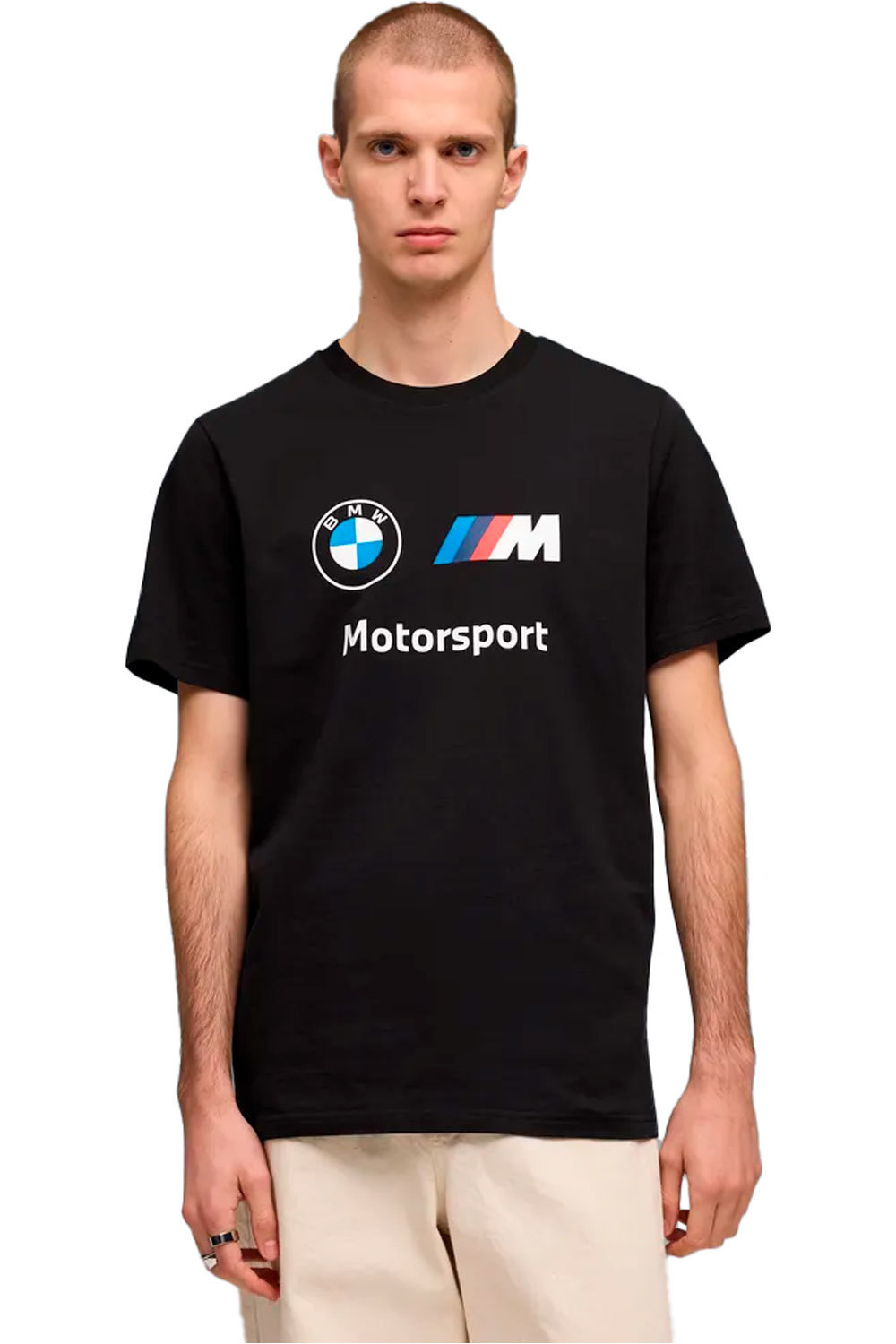 Puma camiseta manga corta hombre BMW MMS Ess Logo Tee vista frontal