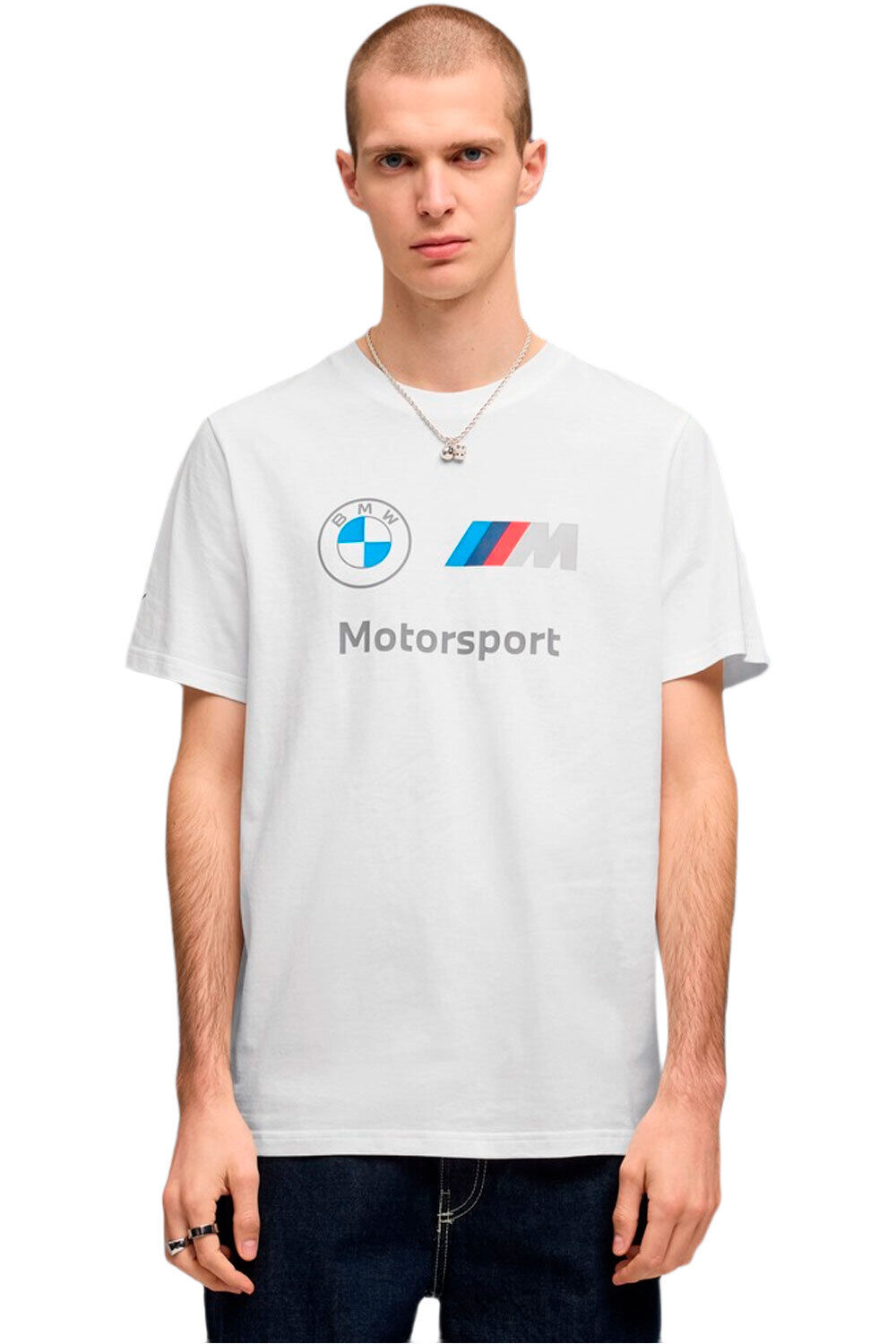 Puma camiseta manga corta hombre BMW MMS Ess Logo Tee vista frontal