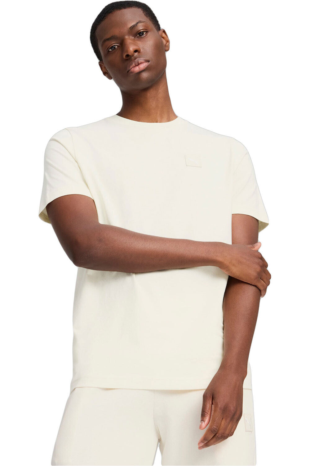 Puma camiseta manga corta hombre ESS ELEVATED Tee vista frontal