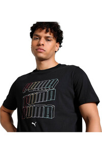 Puma camiseta manga corta hombre ESS LOGO LAB HOG Tee vista detalle