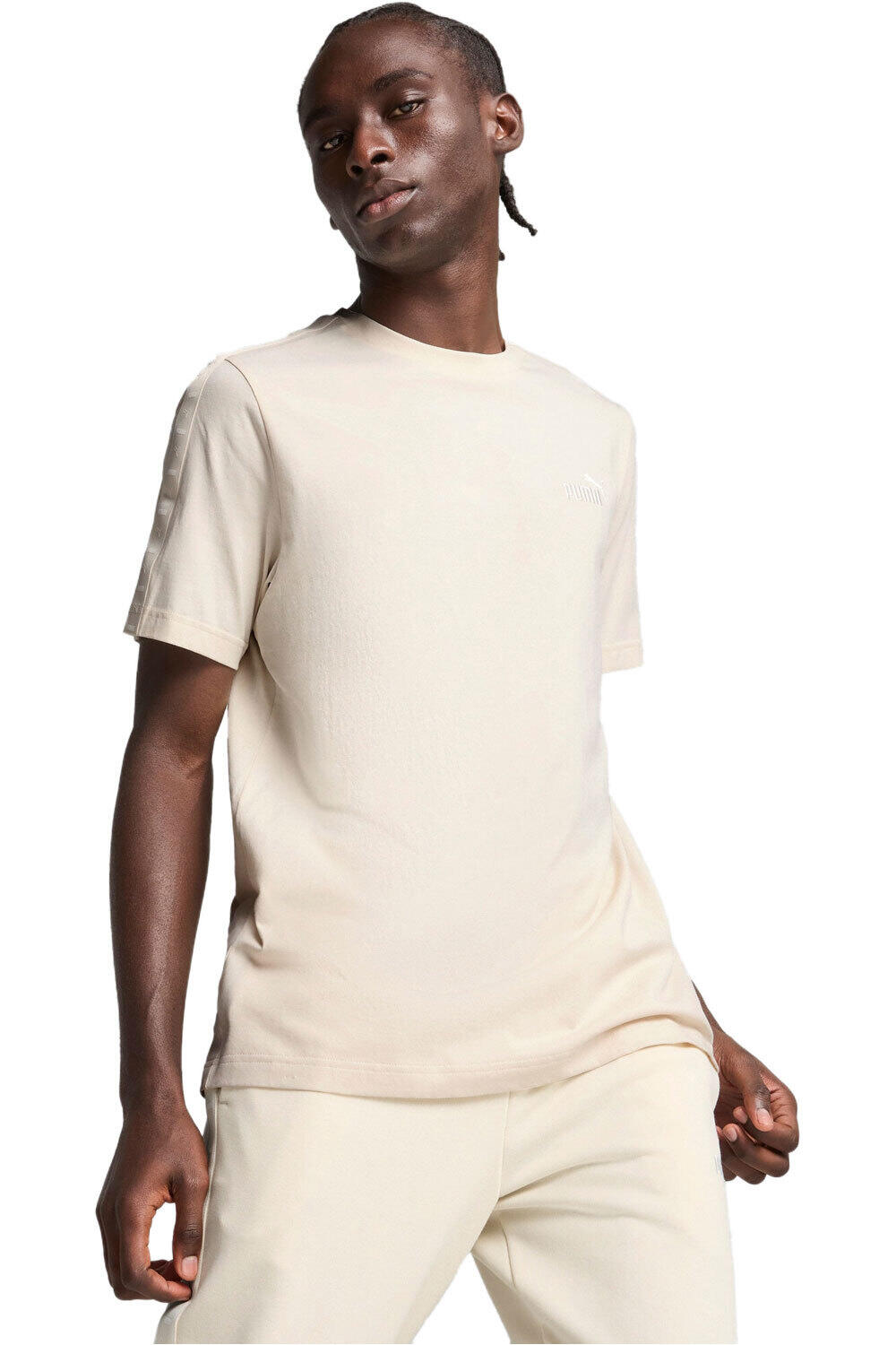 Puma camiseta manga corta hombre ESS TAPE Tee vista frontal