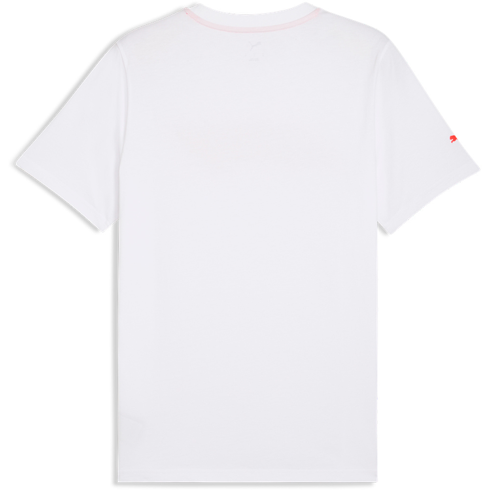 Puma camiseta manga corta hombre F1 ESS Logo Tee 180g vista detalle