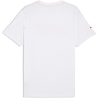 Puma camiseta manga corta hombre F1 ESS Logo Tee 180g vista detalle