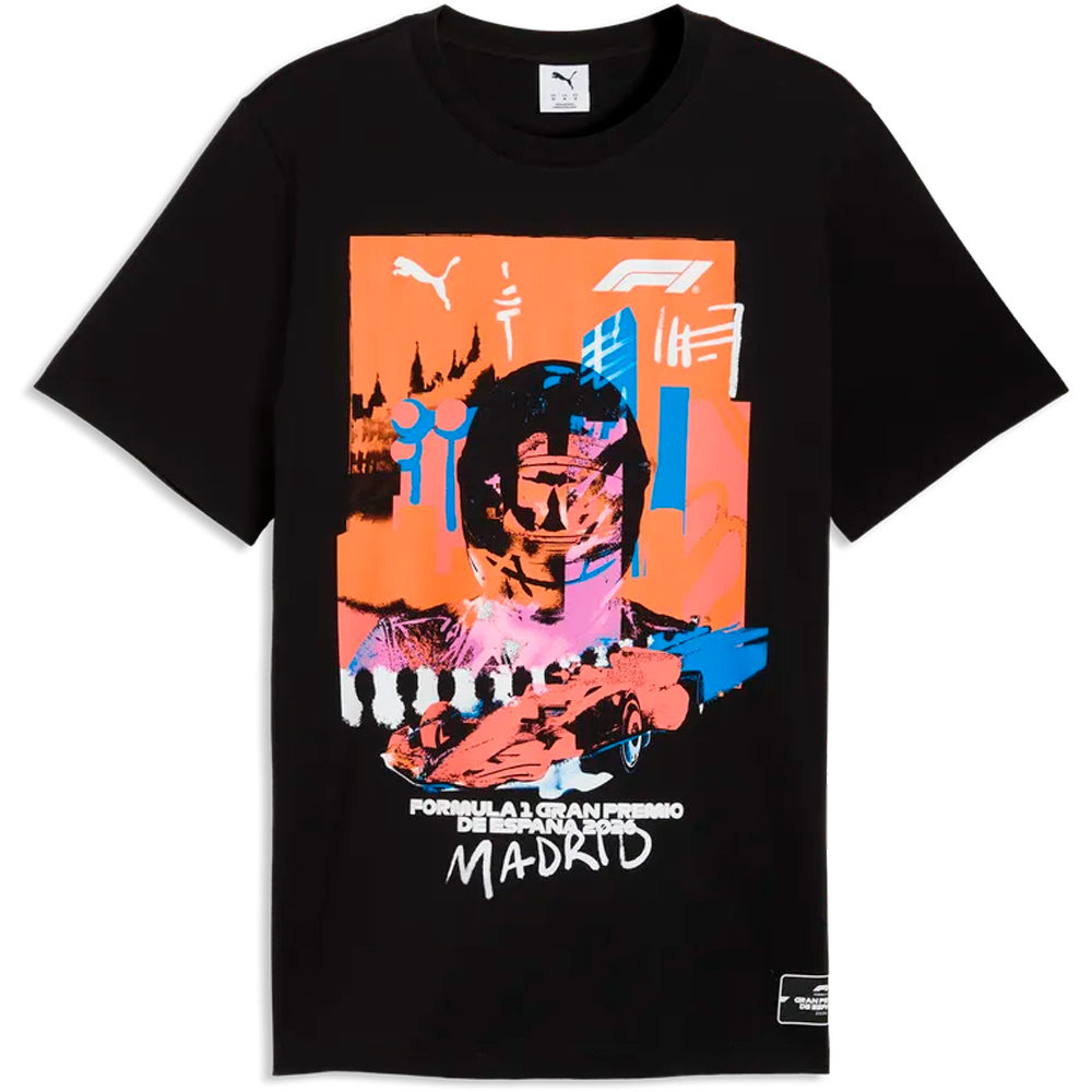 Puma camiseta manga corta hombre F1 Spain Tee vista detalle