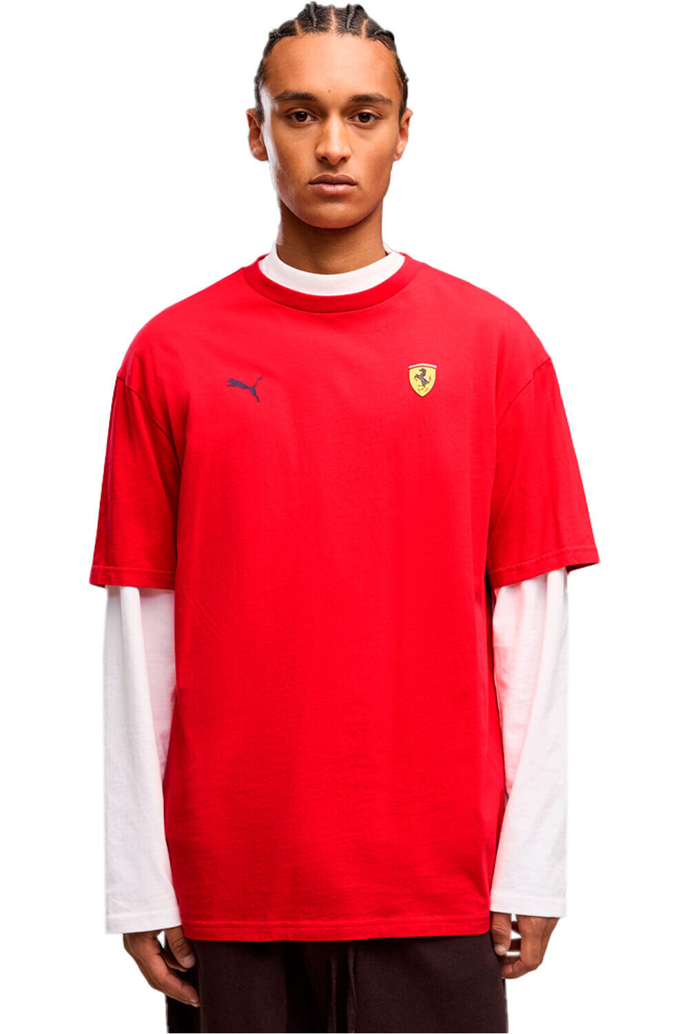 Puma camiseta manga corta hombre Ferrari Car Graphic vista frontal