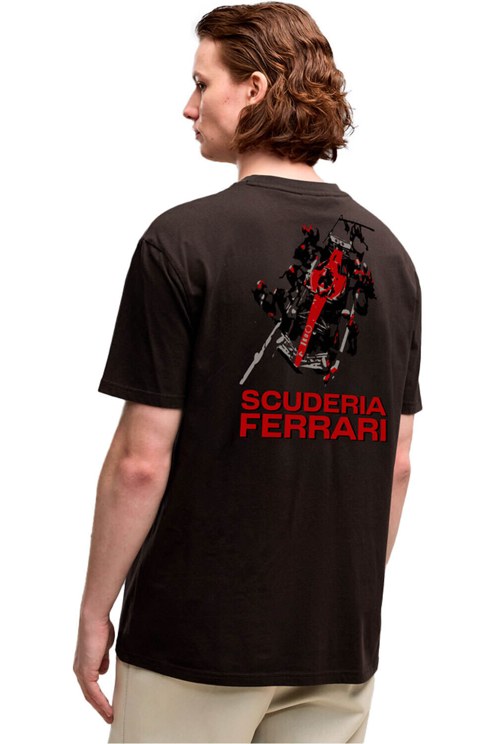 Puma camiseta manga corta hombre Ferrari Car Graphic vista trasera