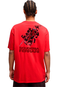 Puma camiseta manga corta hombre Ferrari Car Graphic vista trasera