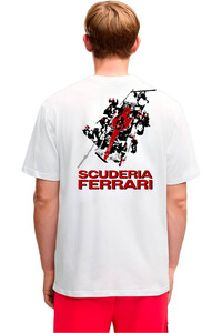 Puma camiseta manga corta hombre Ferrari Car Graphic vista trasera