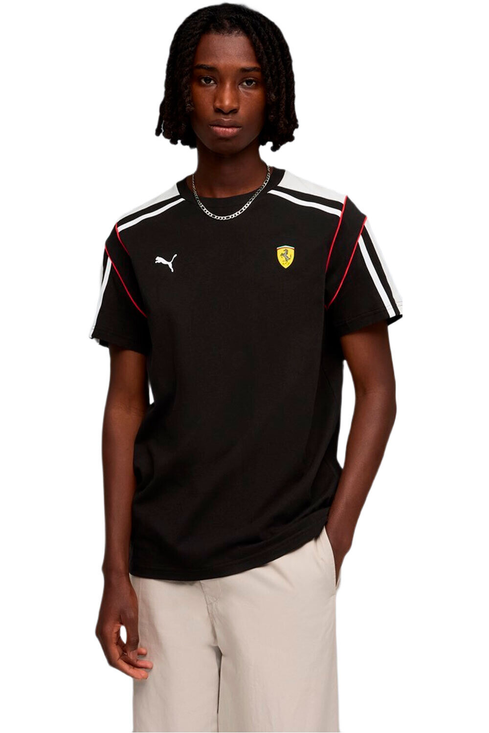Puma camiseta manga corta hombre Ferrari MT7 Tee vista frontal