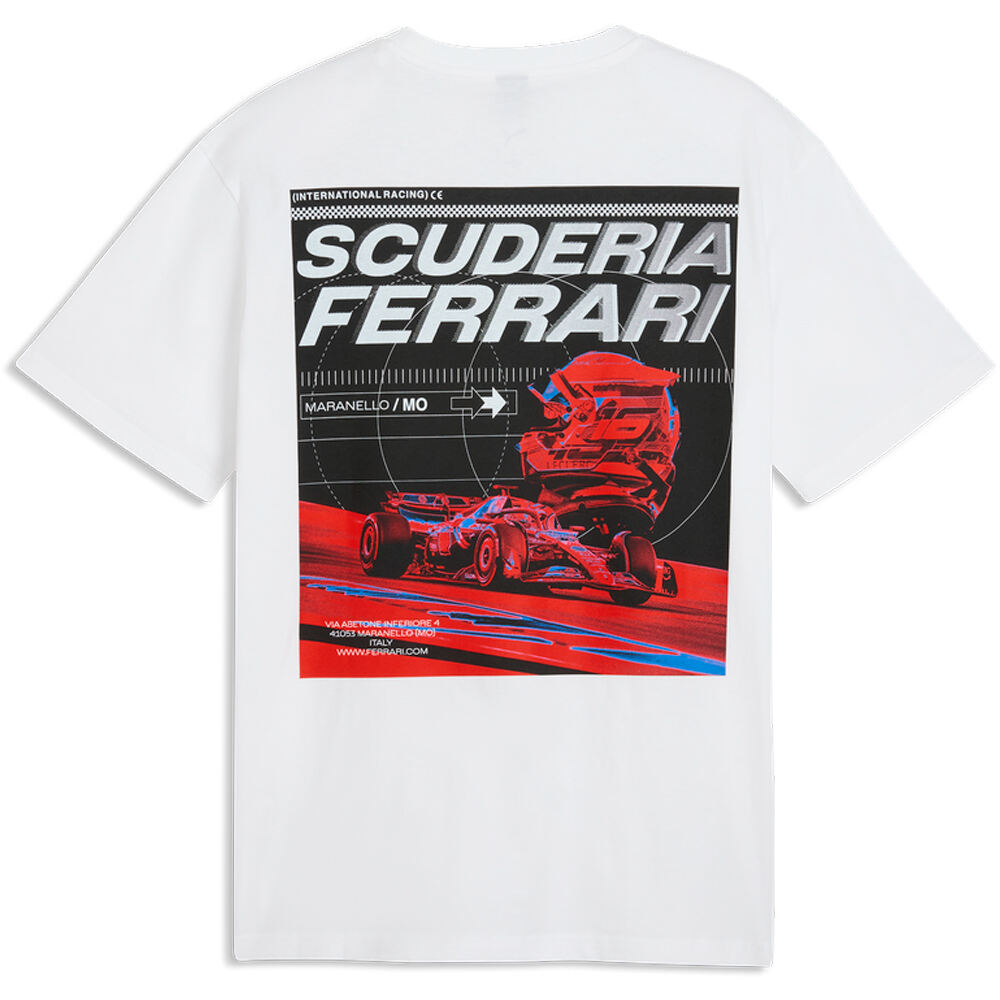 Puma camiseta manga corta hombre Ferrari Speed Tee vista trasera