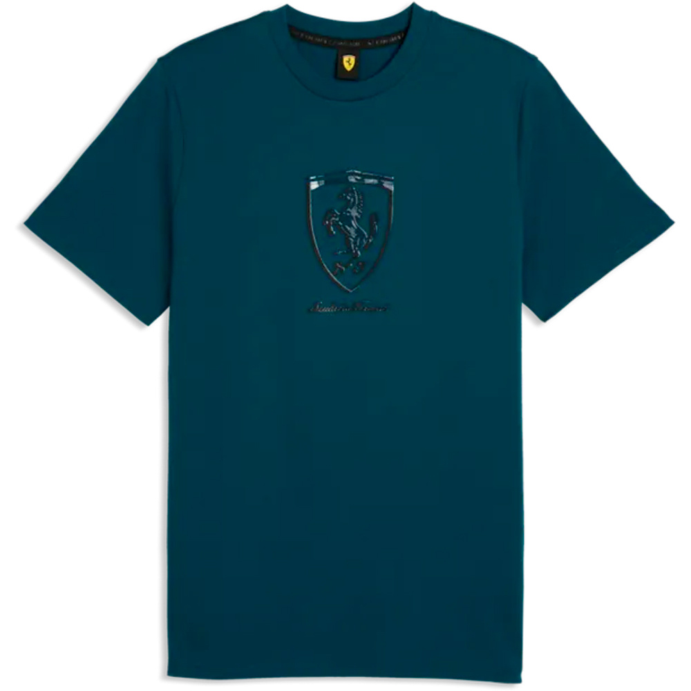 Puma camiseta manga corta hombre Ferrari Tonal Shield vista detalle
