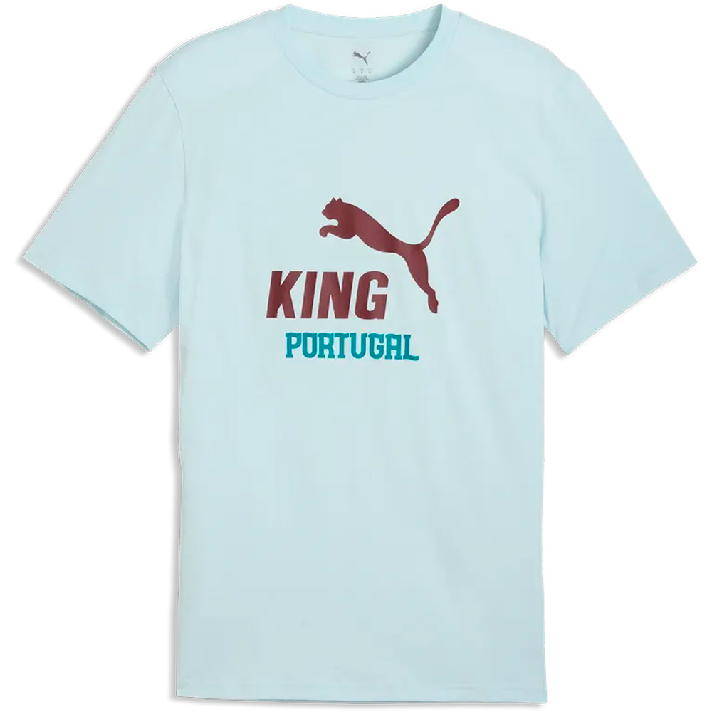 Puma camiseta manga corta hombre FPF KING Logo Tee vista detalle
