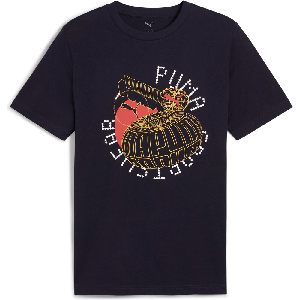 Puma camiseta manga corta hombre GRAPHICS Execution Tee vista detalle