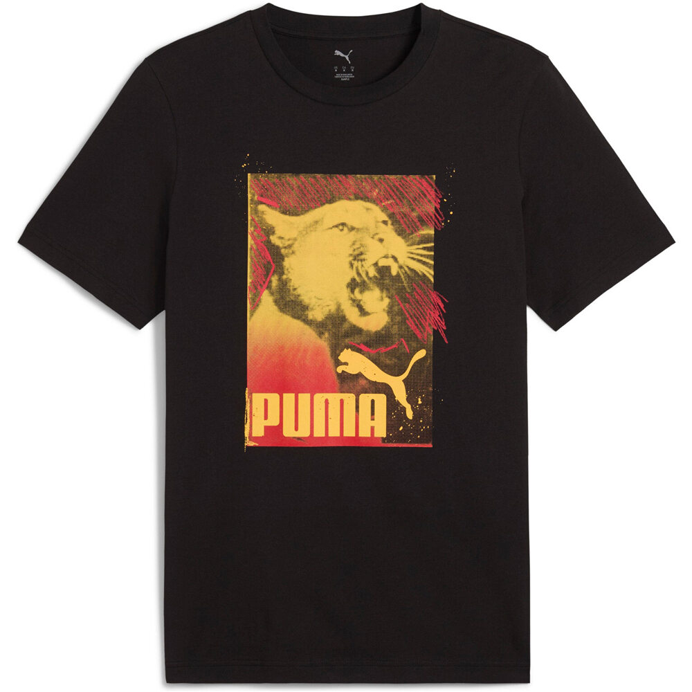Puma camiseta manga corta hombre GRAPHICS Photoprint Tee vista detalle