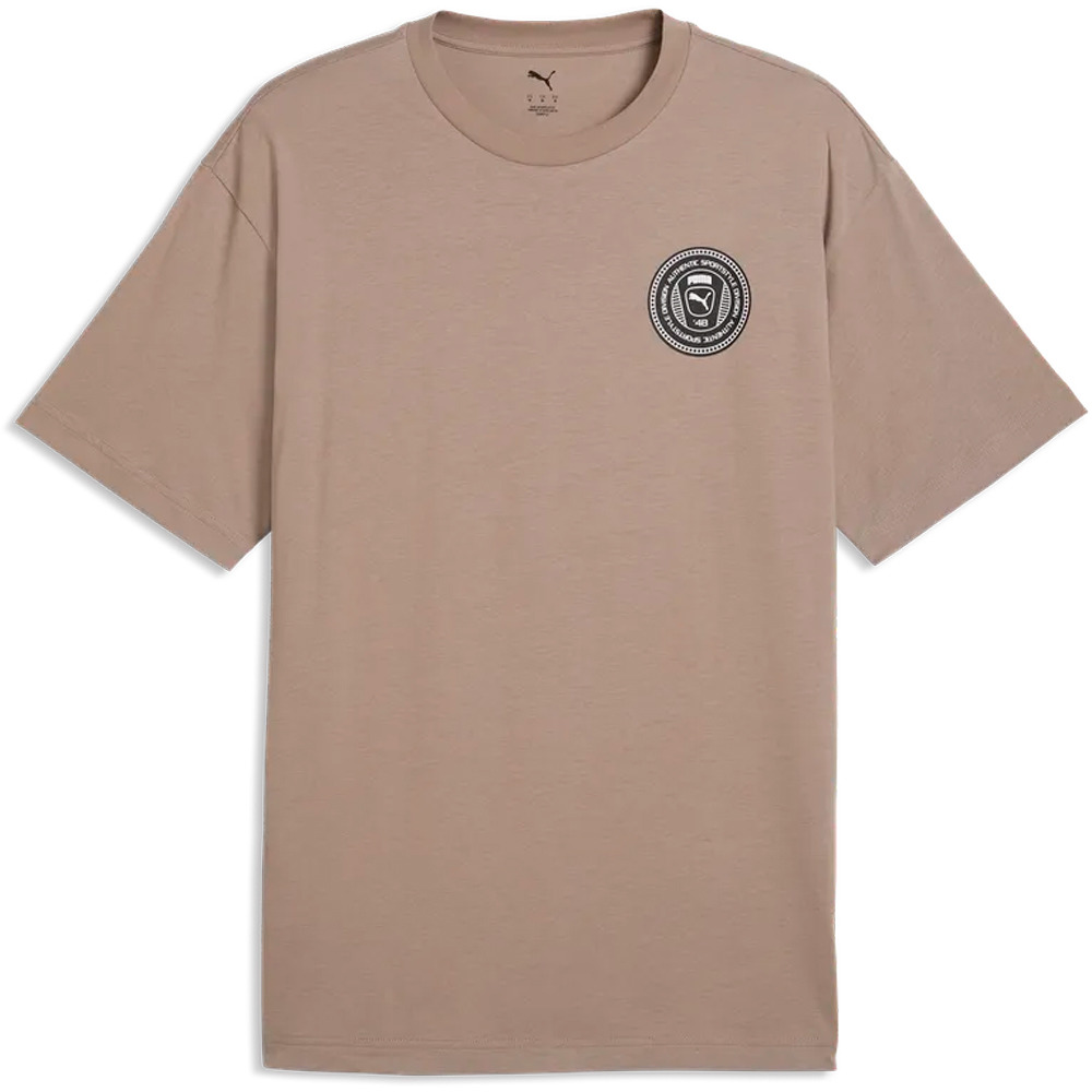 Puma camiseta manga corta hombre GRAPHICS Relaxed Bad vista frontal