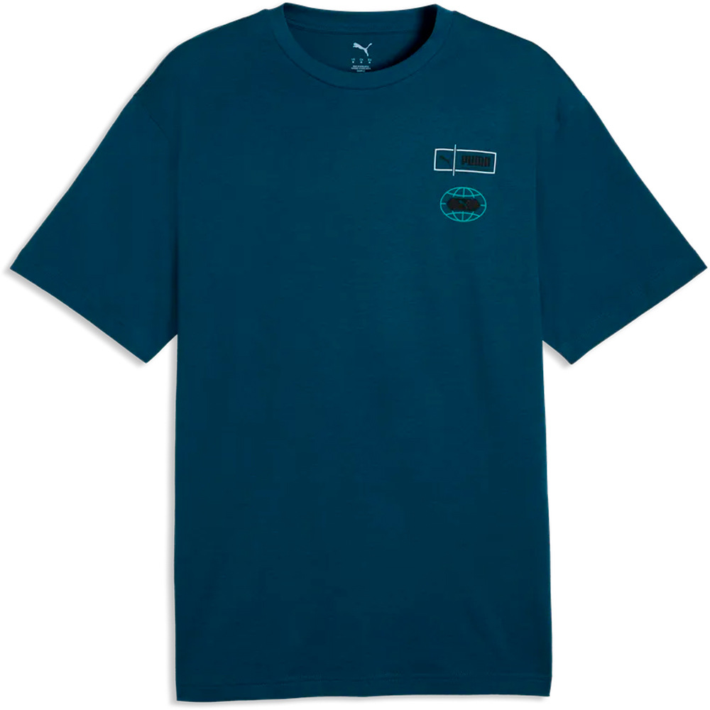 Puma camiseta manga corta hombre GRAPHICS Relaxed Sta vista frontal