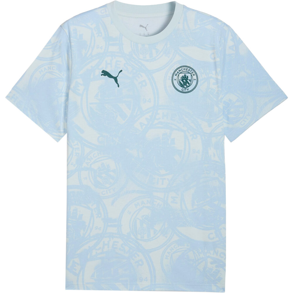 Puma camiseta manga corta hombre MCFC FtblCulture Tee vista detalle