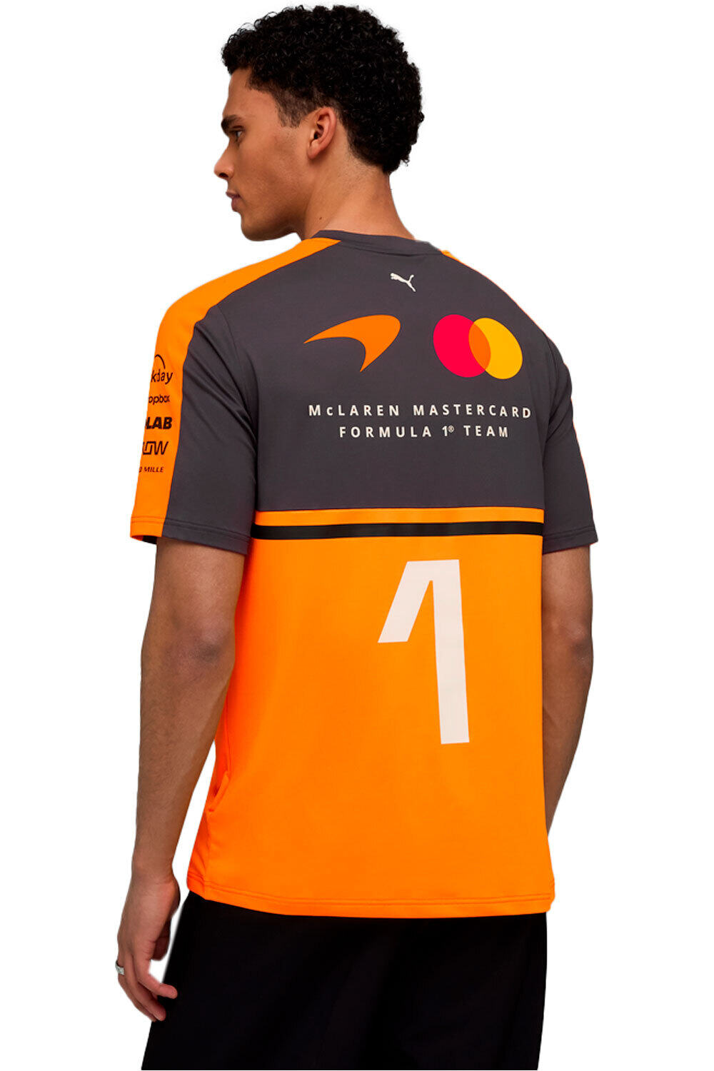 Puma camiseta manga corta hombre McLaren Replica Norr vista trasera