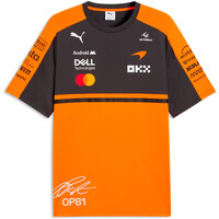 Puma camiseta manga corta hombre McLaren Replica Pias vista detalle