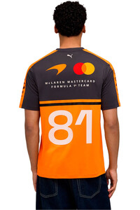 Puma camiseta manga corta hombre McLaren Replica Pias vista trasera