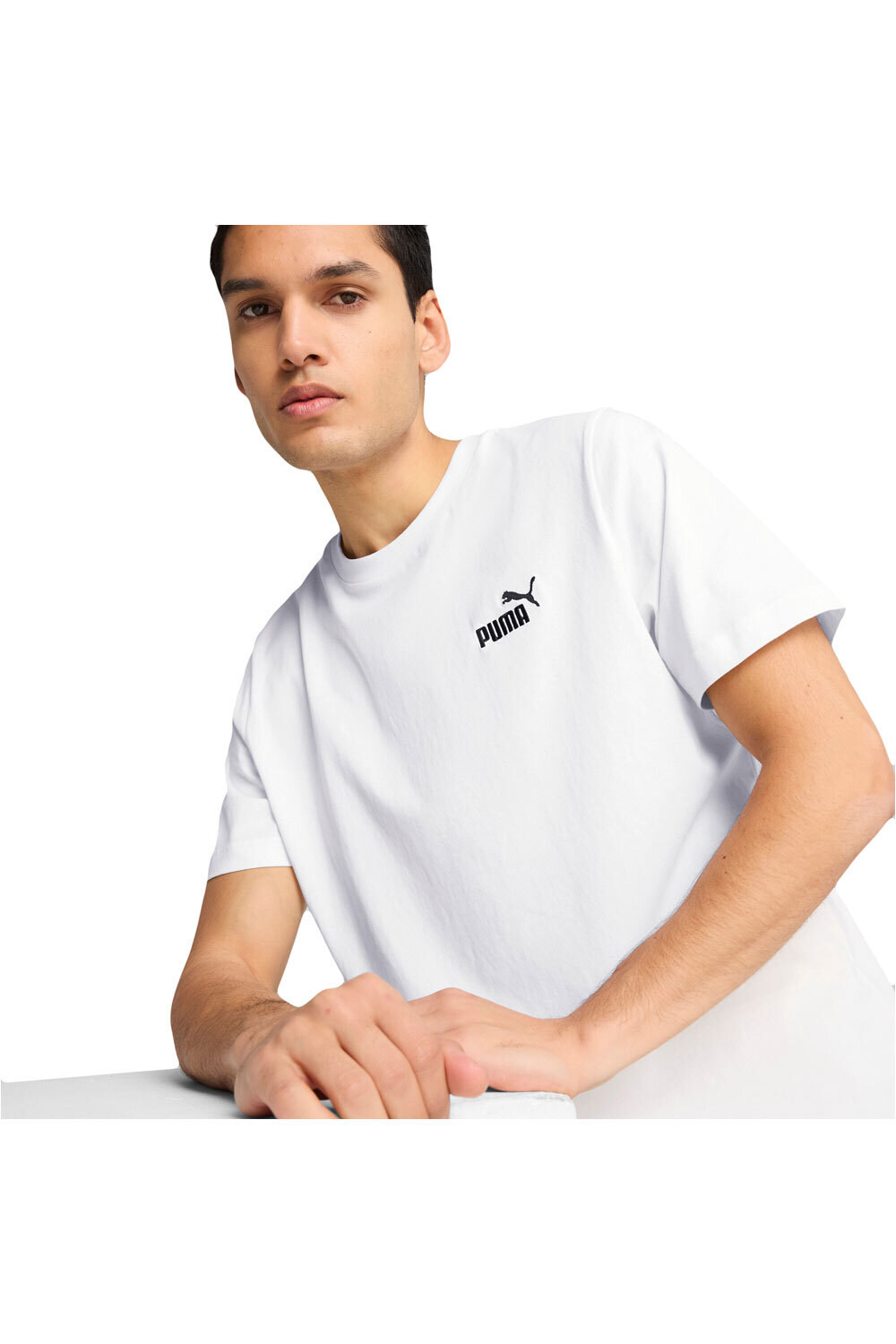 Puma camiseta manga corta hombre _M_ESS Small No. 1 Logo vista detalle